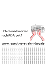 Aushang mit URL