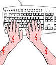 Unterarmschmerzen nach PC-Arbeit